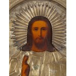 Ikona - Chrystus Pantokrator, Rosja, XIX/XX w.
