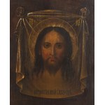 Russland, Ikone - Mandylion, um die Mitte des 19. Jahrhunderts.