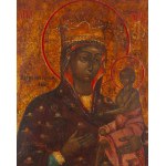 Rosja, Ikona - Matka Boska Hodegetria, około poł. XIX w.