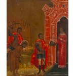 Rosja, Ikona - Ścięcie Św. Jana Chrzciciela, koniec XIX w.