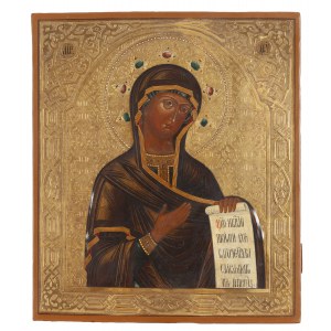 Rosja, Ikona - Matka Boska Bogolubska, koniec XIX w.