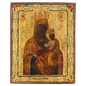Rosja, Ikona - Matka Boska Czernichowska, XIX/XX w.