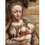 Northern Italian School, Holy Family, 17th century.