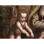 Northern Italian School, Holy Family, 17th century.