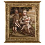 Northern Italian School, Holy Family, 17th century.