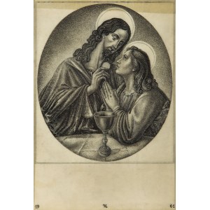 Jan Kaczmarkiewicz (1904 Rawicz - 1989 ), Projet de souvenir de première communion, 1961
