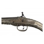 Orientalny pistolet skałkowy, XVIII/XIX w.