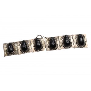 Silver bracelet 19th century.