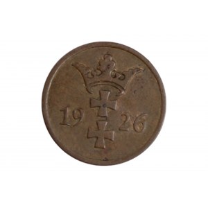 2 Pfennige 1926 - Free City of Danzig