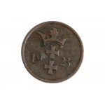 Free City of Danzig, 2 Pfennige 1923