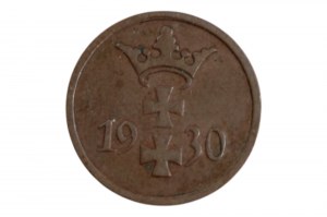 Free City of Danzig, 1 Pfennig 1930