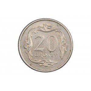 20 pennies 1998 date coarse