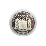 USA, 1 dolar 1992 - Olimpiada, baseball