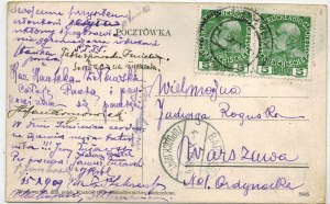 [1909] Letter from members of the Tourist Section of the Tatra Society [signatures of members].