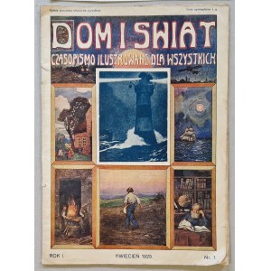 Dom i świat, r. 1925 Nr 1 (kwiecień) - Jedną nogą w grobie, wspomnienie taternika [opowiadanie]