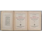 Urbanowska Z. - Róża bez kolców Tomy I i II, 1928 [przyroda tatrzańska w tle]