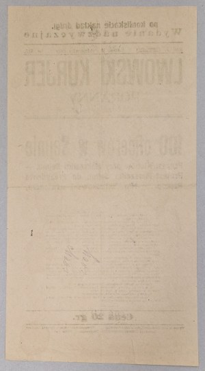 Lviv Kurjer Poranny, R.II. No. 525 of October 31, 1929 [army in the Sejm].