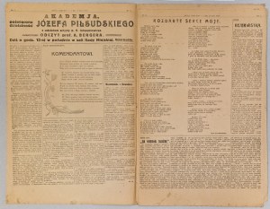 Ziemia Lubelska R.XIX, č. 74 z 18. marca 1923 [meniny Pilsudského, J. Wieleżyńska].