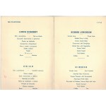 [M/S Piłsudski, Menu] - Menu na dzień 6.VI.1936 [na okładce Pomnik Kościuszki w Krakowie]