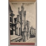 [Album pocztówek] Warszawa Serja II [15 k., znaczki z ok. 1919, A. Chlebowski i S. Michałowski]