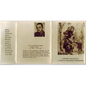 Powstanie Warszawskie w grafice Władysława Czarneckiego [1981r., harcerstwo, 10 fot.]