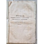 Gazeta Rządowa Królestwa Polskiego 3 kw. 1841 r. [odszkodowania za straty w pożarach, loterie]