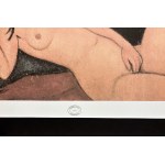 Amedeo Modigliani (1884 - 1920), Nu couché aux cheveux dénoués (Akt z rozpuszczonymi włosami)