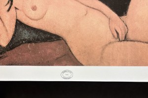Amedeo Modigliani (1884 - 1920), Nu couché aux cheveux dénoués (Akt z rozpuszczonymi włosami)