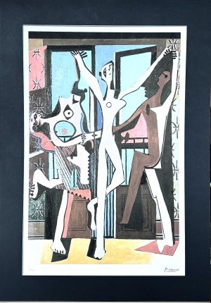 Pablo Picasso (1881-1973), The Three Dancers (Trzej tancerze)