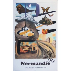 Salvador Dali (1904-1989), Normandia 1969, z Serii Suite Papillon