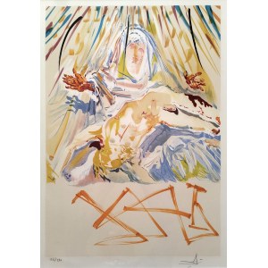 Salvador Dalí (1904-1989), La vierge noire z cyklu Les Vitraux, 1973 - certifikát pravosti