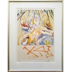 Salvador Dalí (1904 - 1989), La vierge noire z cyklu Les Vitraux, 1973 - Certyfikat autentyczności