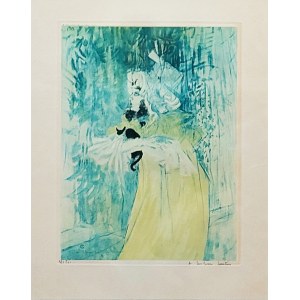 Henri de Toulouse-Lautrec (1864-1901), Pani May Belfort i jej kot