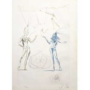 Salvador Dalí (1904-1989), Z serii Tristan and Isolde, 1970