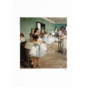 Edgar Degas (1834 - 1917), The Dance Class