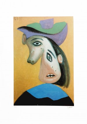 Pablo Picasso (1881 - 1973), Tête de Femme en Pleurs (Głowa płaczącej kobiety)