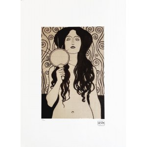 Gustav Klimt (1862 - 1918), Nuda Veritas (drawing) / (Naga Prawda)