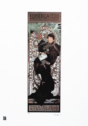 Alfons Mucha (1860 - 1939), Sarah Bernhardt