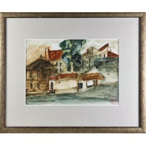 Daniel Jerzy de TRAMECOURT (1950-2015), Landscape from Kazimierz