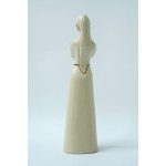 Figurine en porcelaine, Jeune fille au bouquet, ZP Bogucice, E. Trzewik - Drost