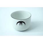 Porcelanowy kubek z logo ,,Moda Polska'', Jaskółka, ZPS ''Karolina''