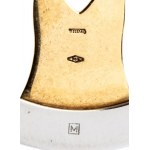 BULGARI Tondo collection: steel and gold pendant