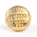 Bague en or avec diamant