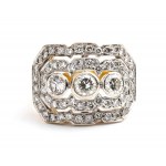 Diamant-Goldring