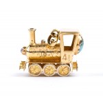 Pair of gold charms