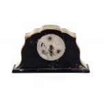 Italian solid silver table clock