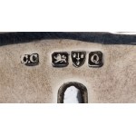 Porte-cartes et flasque en argent sterling