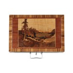 Wooden case with key, Zakopane, 1948