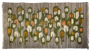 Kilim s květinovým motivem
