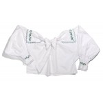 Folk shirt with decorative sleeves